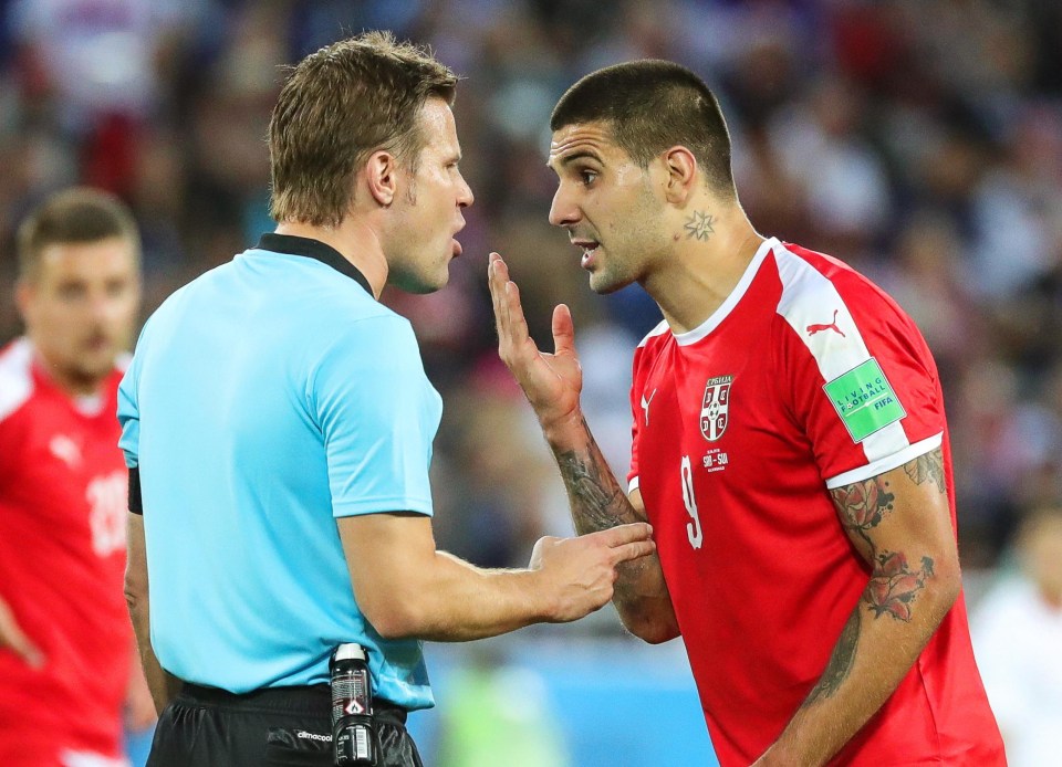 The Serbian FA made a formal complaint against Brych after he refused the team a penalty in the defeat to Switzerland