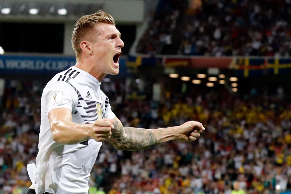  Toni Kroos scored a wondergoal but it did not stop the Germans leaving the World Cup at the group stage