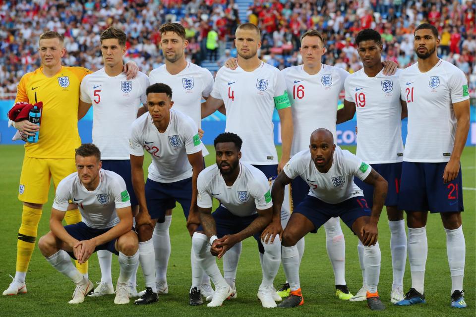  Gareth Southgate fielded a second-string team to play Belgium