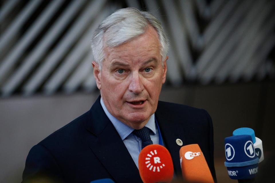  EU Brexit boss Michel Barnier had earlier opened the door to compromise