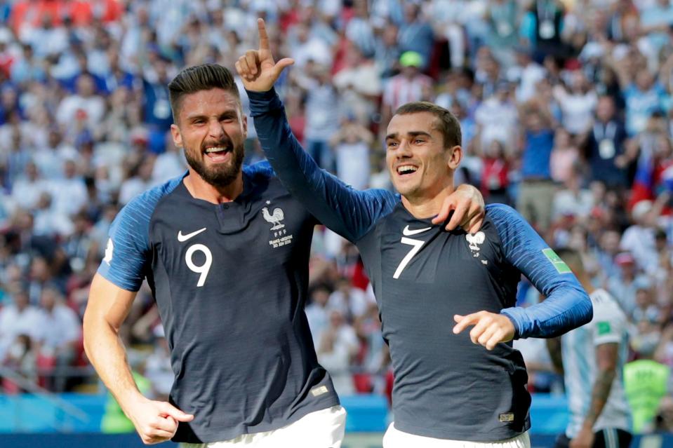  Antoine Griezmann is set to be the star man for France against Uruguay