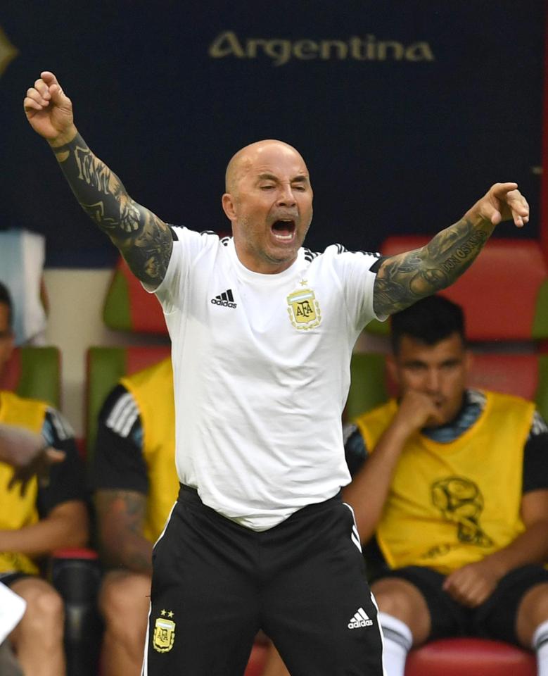  Jorge Sampaoli had been considering taking over the Under-20s