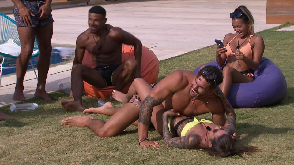  Love Island viewers were in turmoil tonight after Croatia and Denmark's World Cup match ran into extra time, clashing with the reality show's 9pm start time