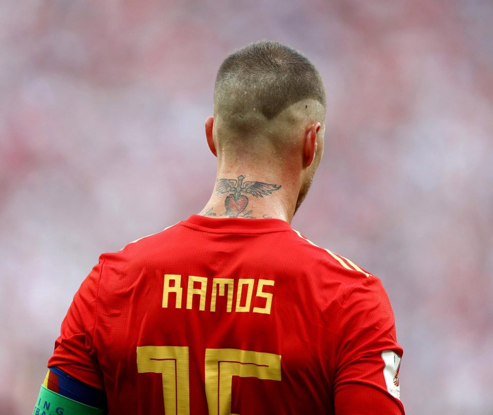  Ramos' design confused millions watching at home