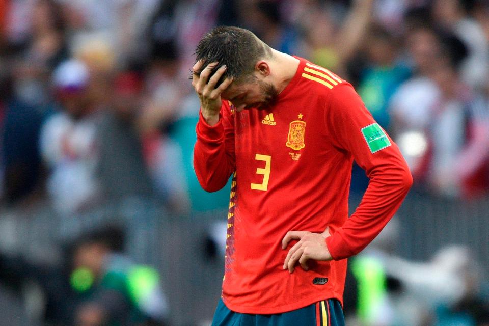 Spain crashed out of the World Cup after a penalty shootout defeat to Russia