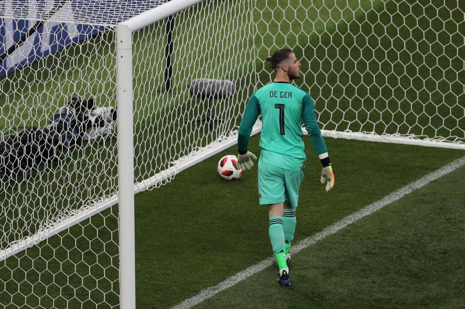  De Gea had a tournament to forget