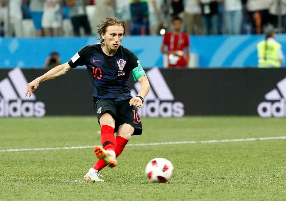  Luka Modric will look to pull the strings in midfield against Russia