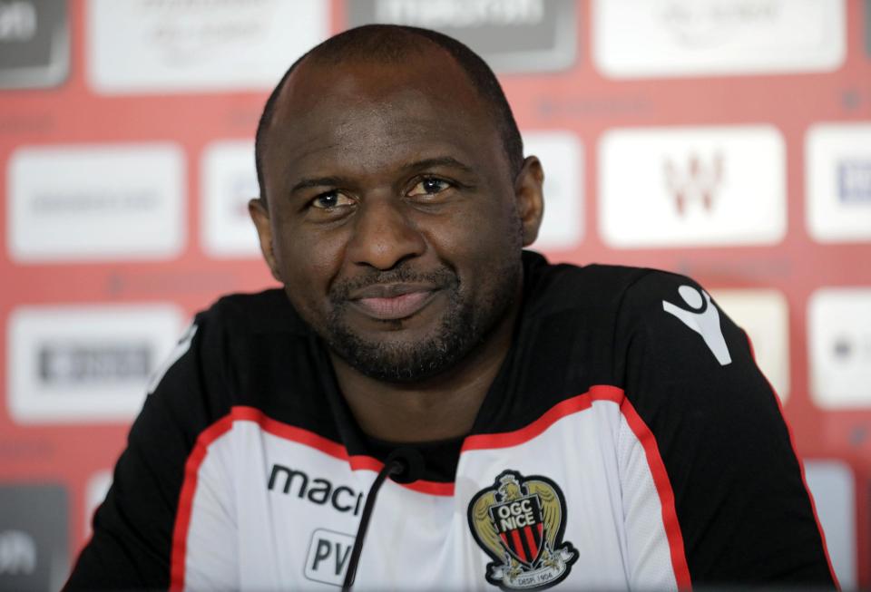  Patrick Vieira was left disappointed in Mario Balotelli's no-show