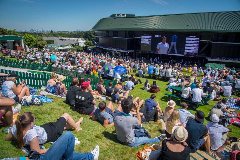  Wimbledon bosses are refusing to show the England match with Colombia on the big screen on Henman Hill