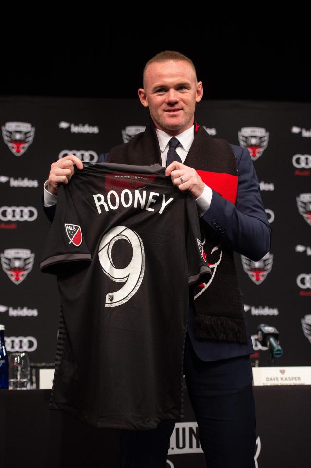  Wayne Rooney revealed his family will be moving to the US with him in his first DC United press conference