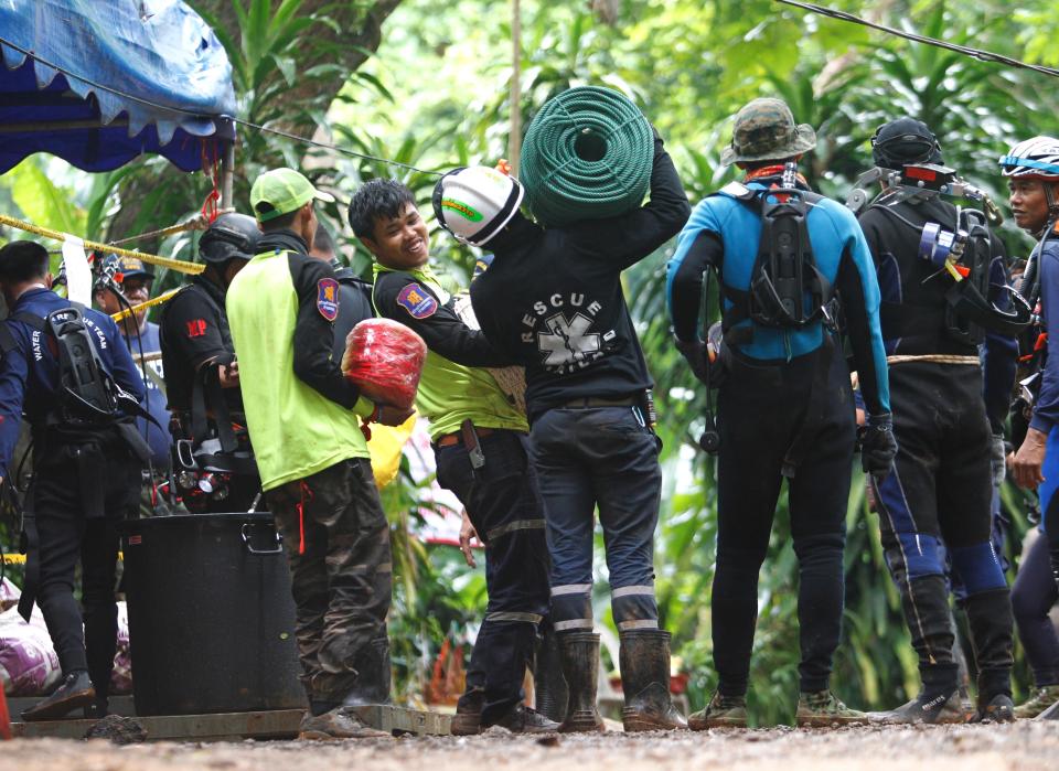  Hundreds of people are working around the clock to try and save the youngsters