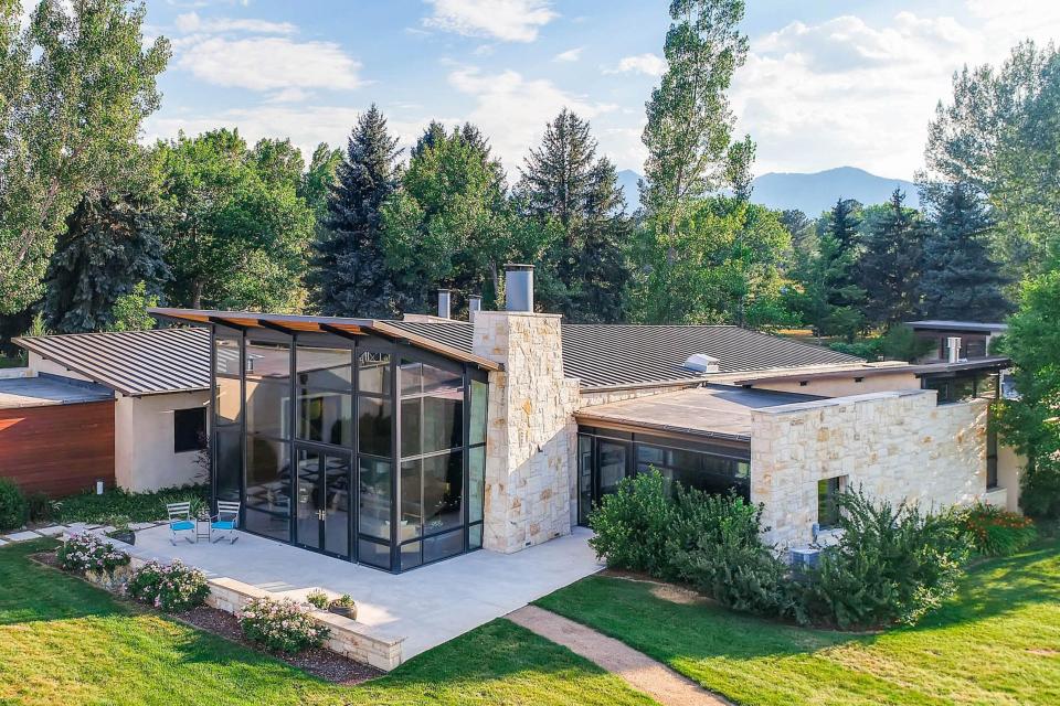  The Colorado home, which also has a luxury pool and spa, is priced at £7.8m