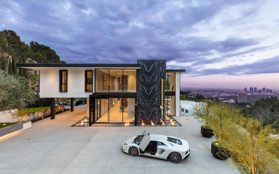  Also shortlisted is a sophisticated Hollywood home nestled in the hills that overlooks the LA skyline