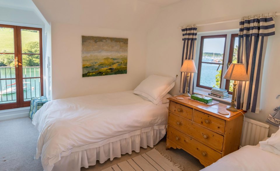  Three bedrooms on the top floor all boast Juliet balconies