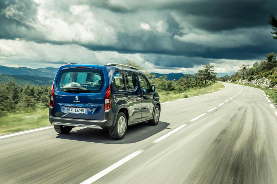  The Peugeot is half MPV, half SUV but is totally practical for families