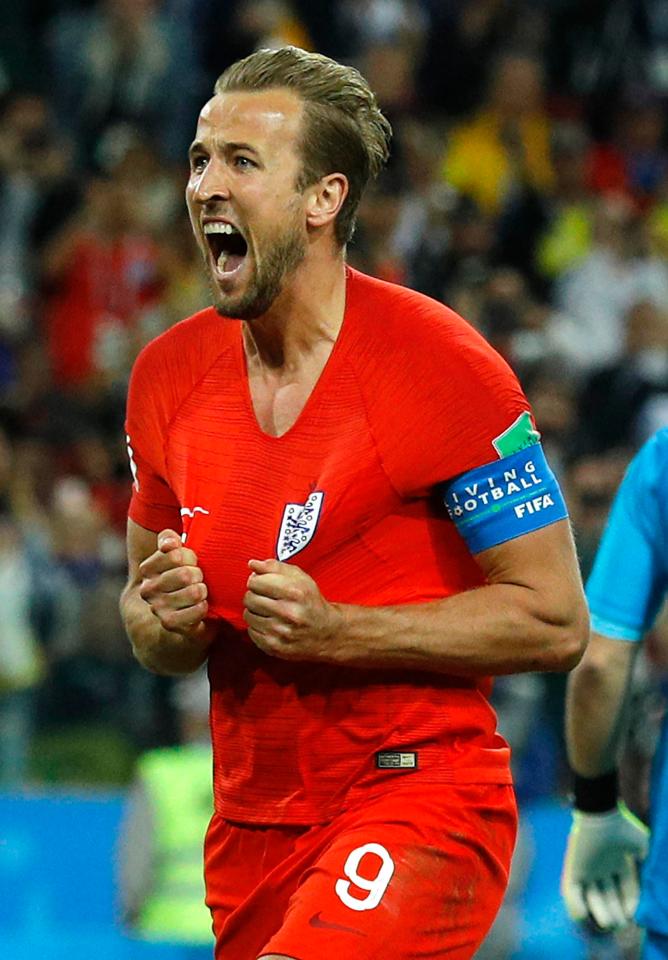  Harry Kane was the hero again as England beat Colombia