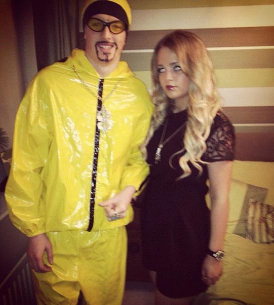  'Picky' as Ali G on a fancy dress night