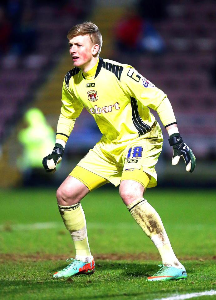  Pickford on loan at Carlisle United