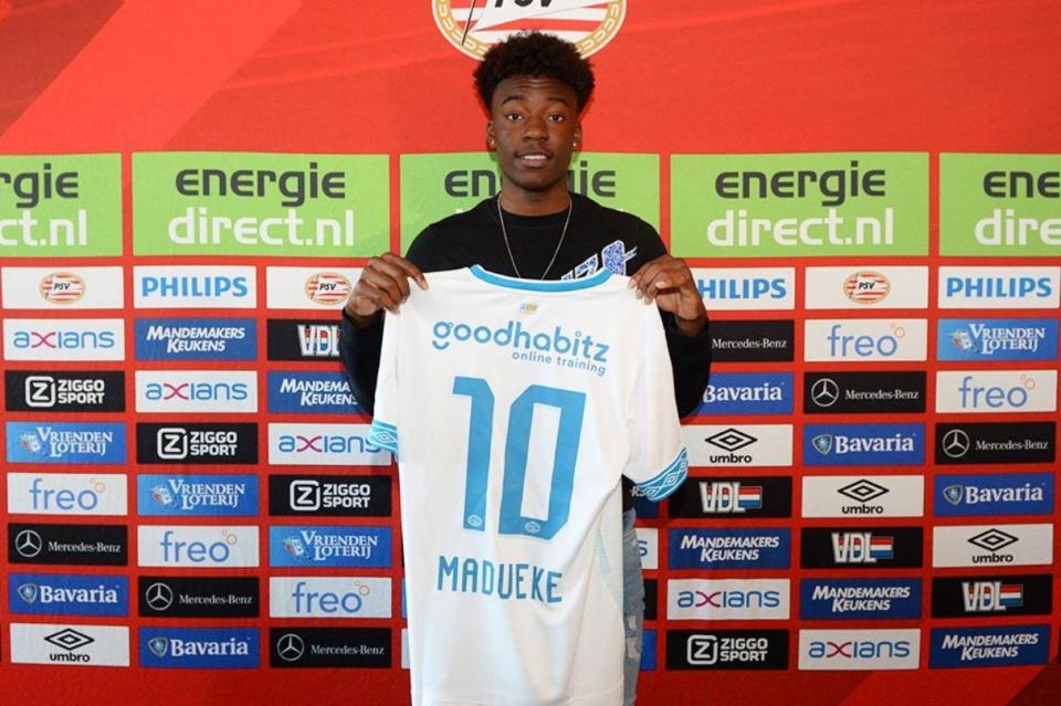  PSV have a gem in Madueke, who has developed into one of Europe's most talented stars