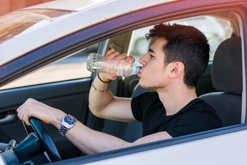  Dehydration can have a major impact on driving ability