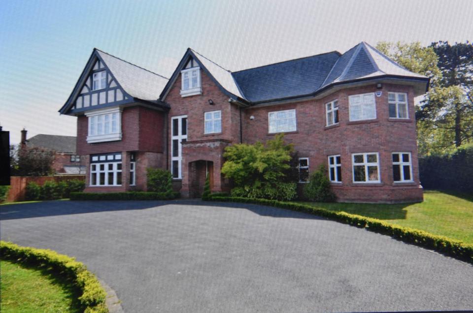  His home in Hale is up for sale on RightMove for £1.9million