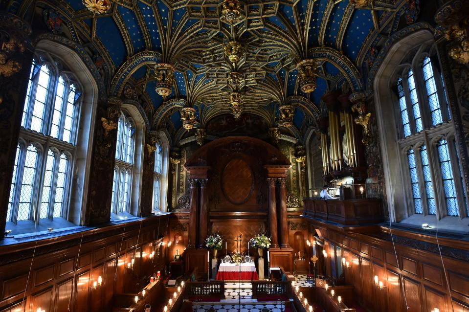  Both royal boys will have been christened at the spectacular Chapel Royal in St James’ Palace