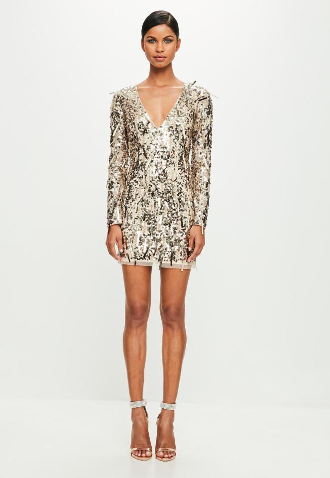  Missguided have a wide variety of sparkly dresses