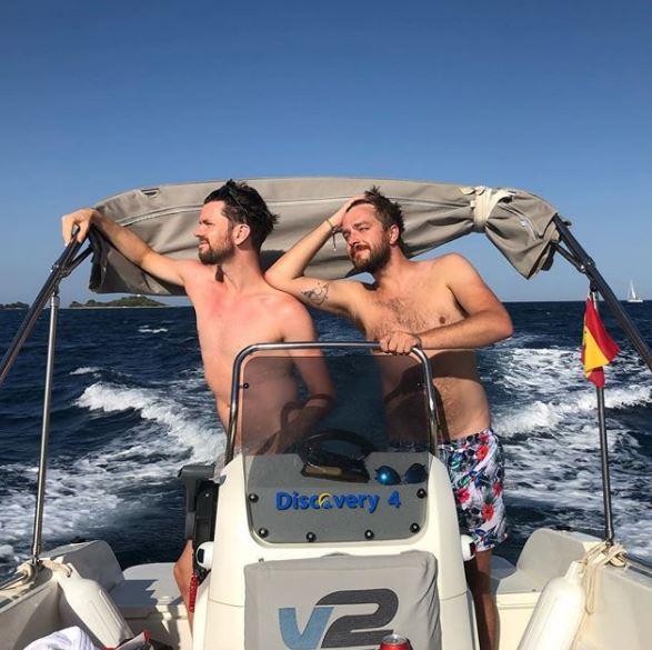  Love Island voice over stars Eoghan McDermott and Iain Stirling spent a day drinking beers on a speedboat together