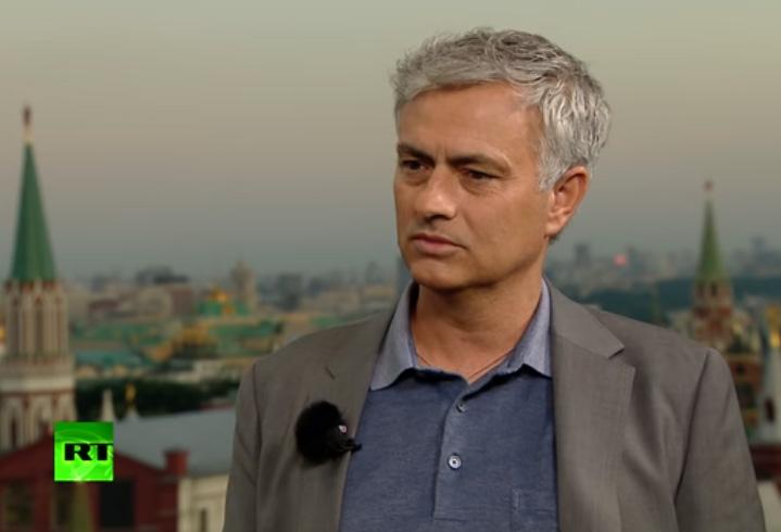  Jose Mourinho is working as a World Cup pundit for RT