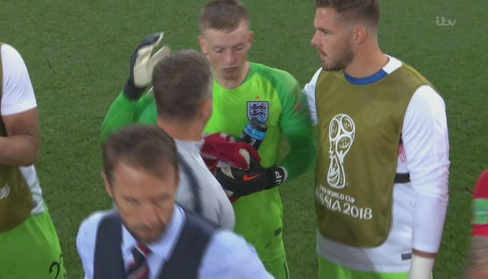  Jordan Pickford was the hero in the shootout, saving Carlos Bacca's penalty