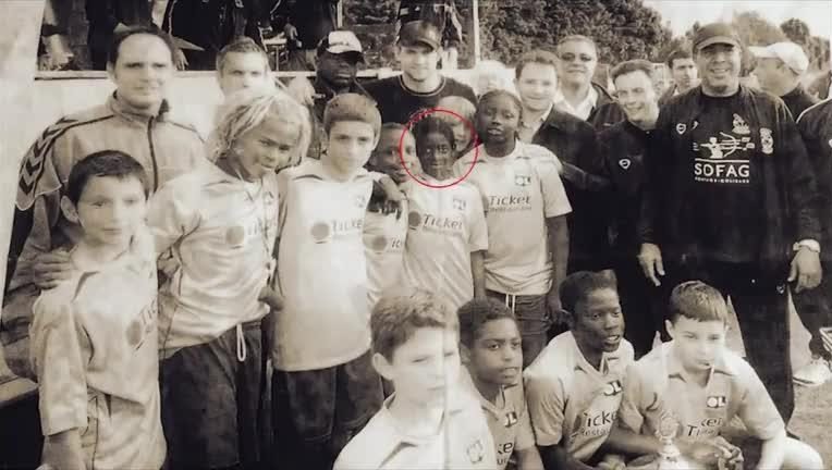  A young Dembele always dreamed of being like Lionel Messi