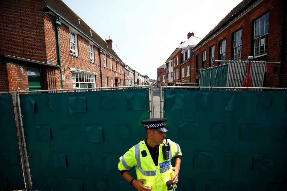 The homeless shelter where Ms Sturgess was living has also been sealed off by police