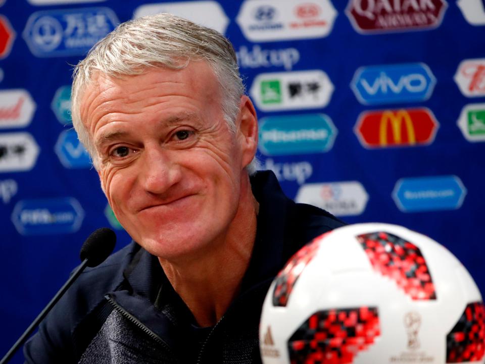  Didier Deschamps is hoping to lead France to their second World Cup crown