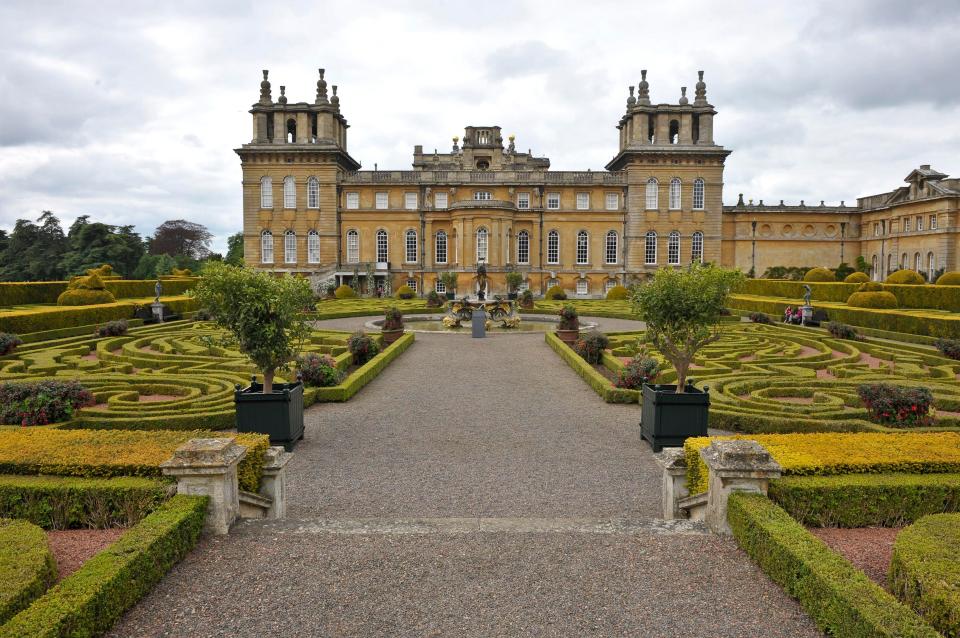 Donald Trump and the First Lady will be the guests of honour at an opulent dinner at Blenheim Palace