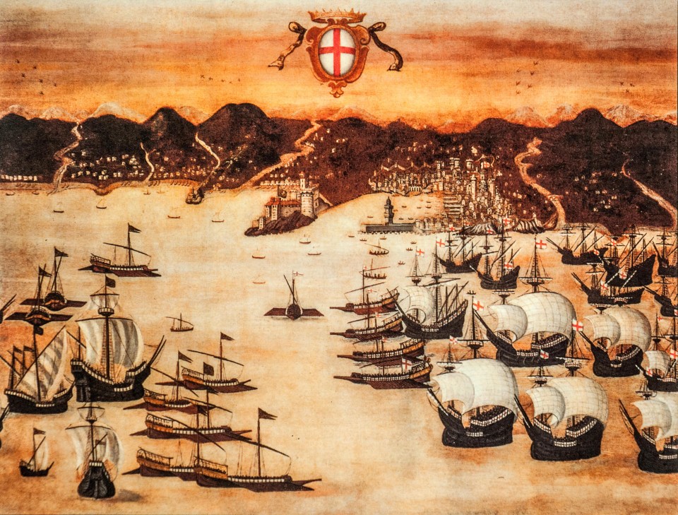 English ships started paying to fly the flag to ward off pirates centuries ago