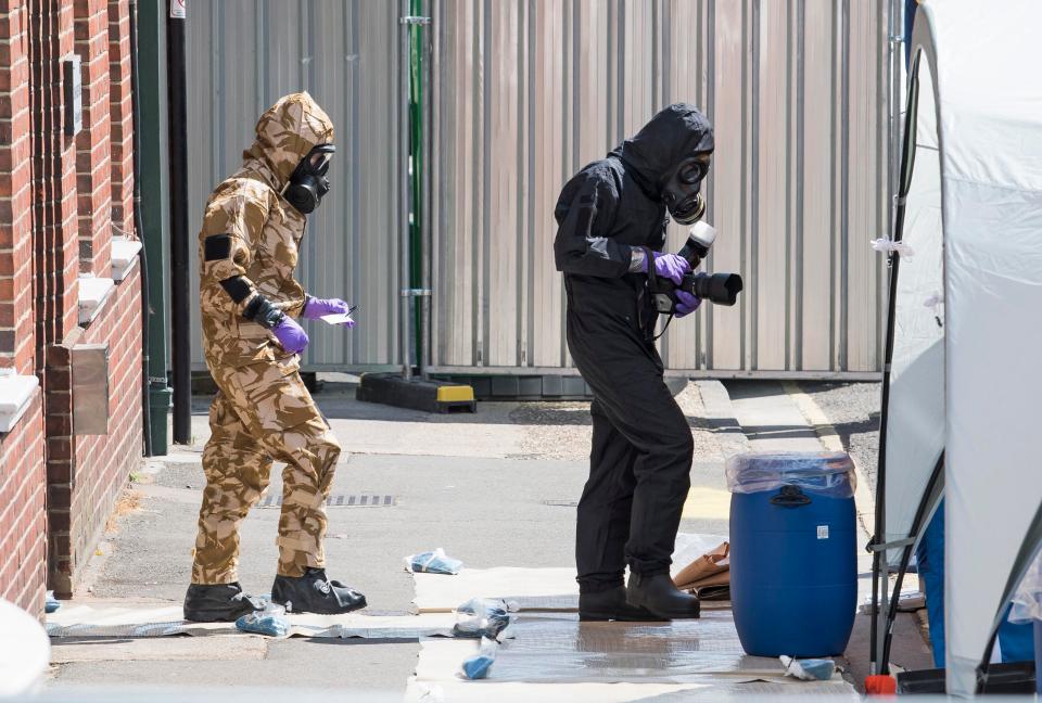  It is feared the couple may have picked a deadly vial up and taken it home to open it