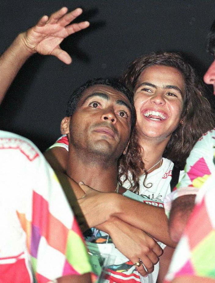  Romario was never short of female attention