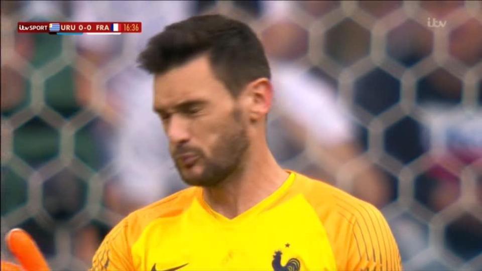  A stunned Hugo Lloris quickly spat the massive creature out of his mouth