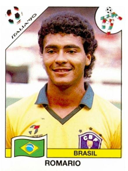  Romario first appeared in a World Cup in 1990