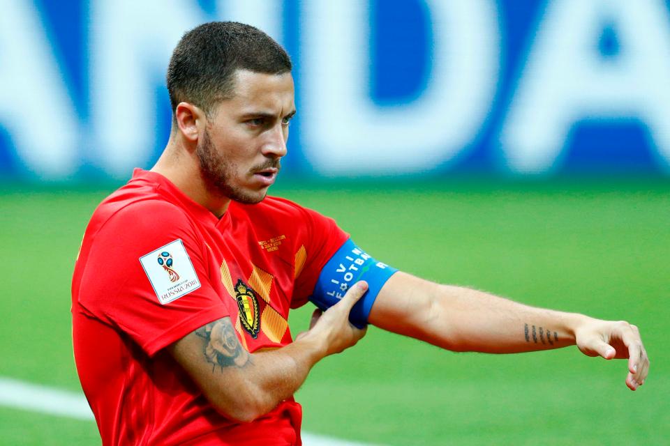  Eden Hazard will be central to Belgium's chances of beating their neighbours