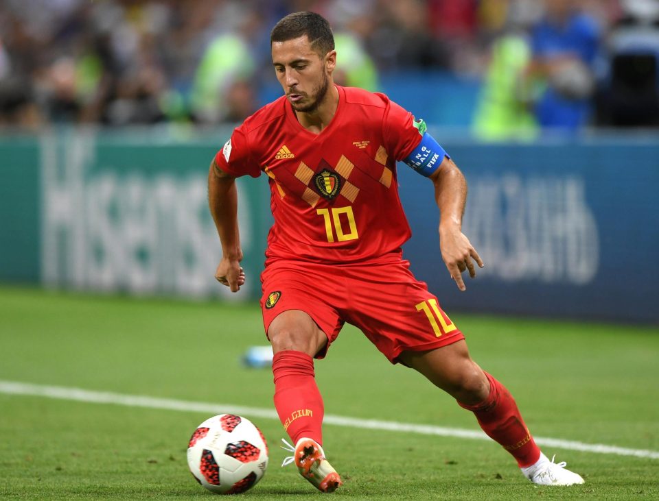  Eden Hazard broke a 52-year World Cup record against Brazil