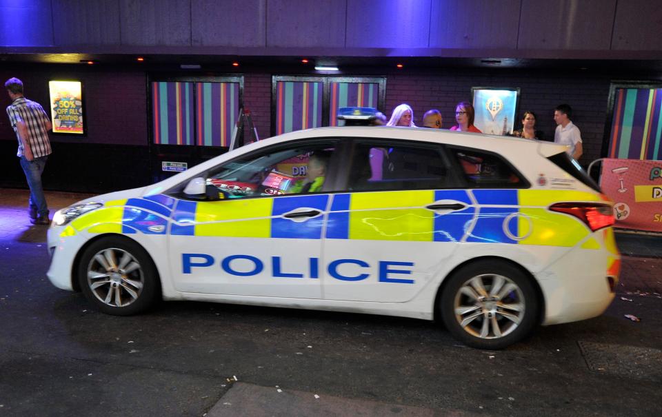  Police were called to the club in Blackpool as a fight broke out