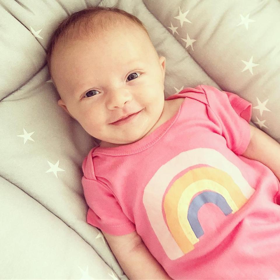  Actor Adam Thomas shared a cute snap of his daughter Elsie Rose and told his fans she belies football is coming home