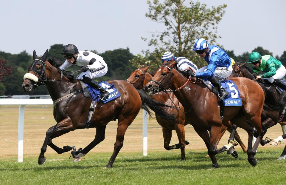  Judicial fended off Muthmir to win the Coral Charge