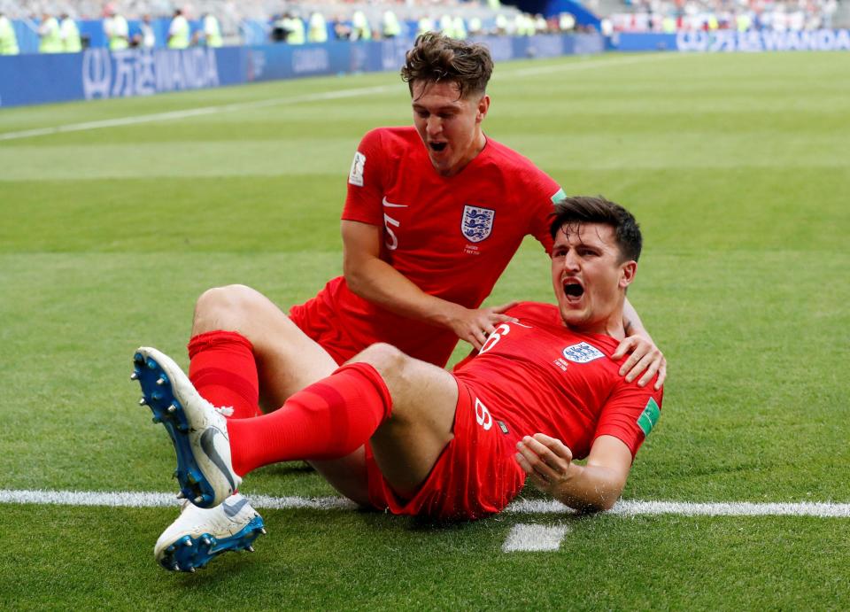  Leicester City's centre-back scored the goal that put England ahead against Sweden