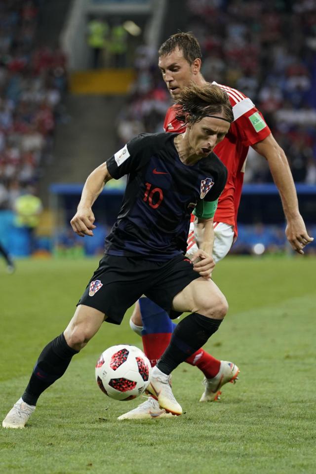  Modric has previously been rejected by clubs for his small stature