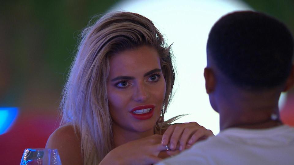  Megan has declared undying love for fellow Love Island contestant and design engineer Wes Nelson