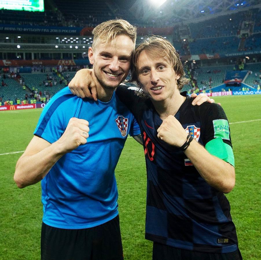  Ivan Rakitić and Luka Modric formed a terrific midfield partnership for Croatia at the 2018 World Cup, but Rakitić retired from international duty in 2020