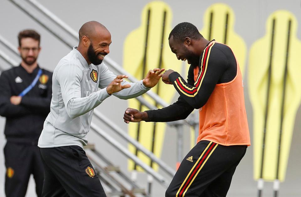  Thierry Henry has been working as Belgium's assistant boss with the likes of Romelu Lukaku