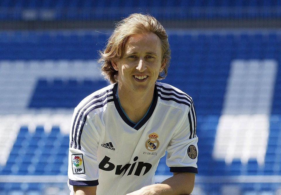  In 2012, Modric moved to Real Madrid for a fee of £30m